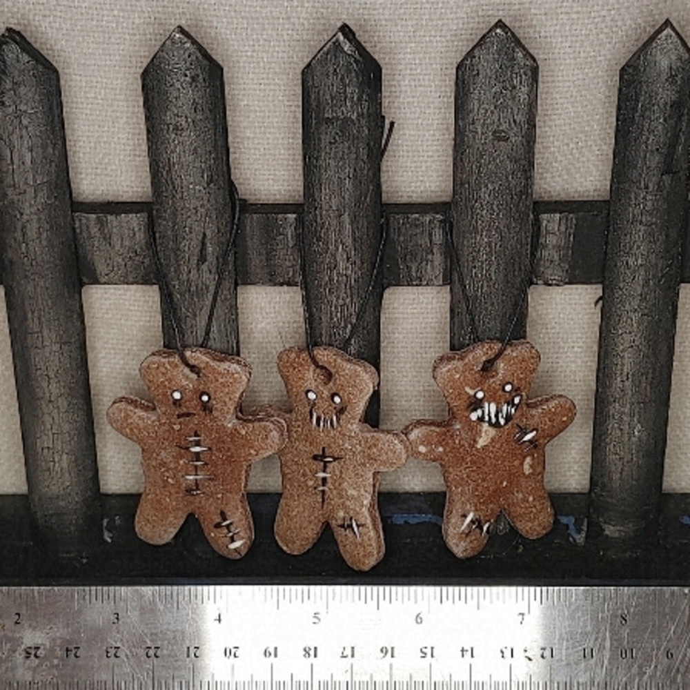 HORROR Christmas Ornaments Handmade - Bear